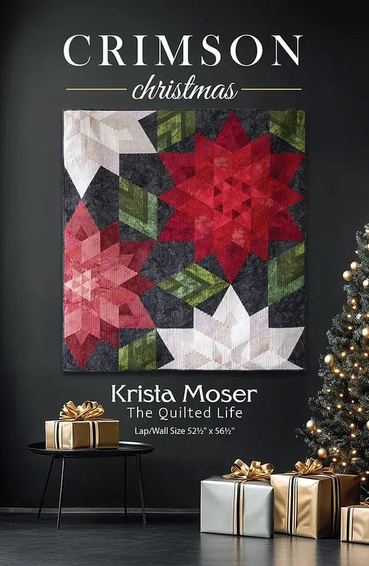 Crimson Christmas Pattern - Krista Moser The Quilted Life