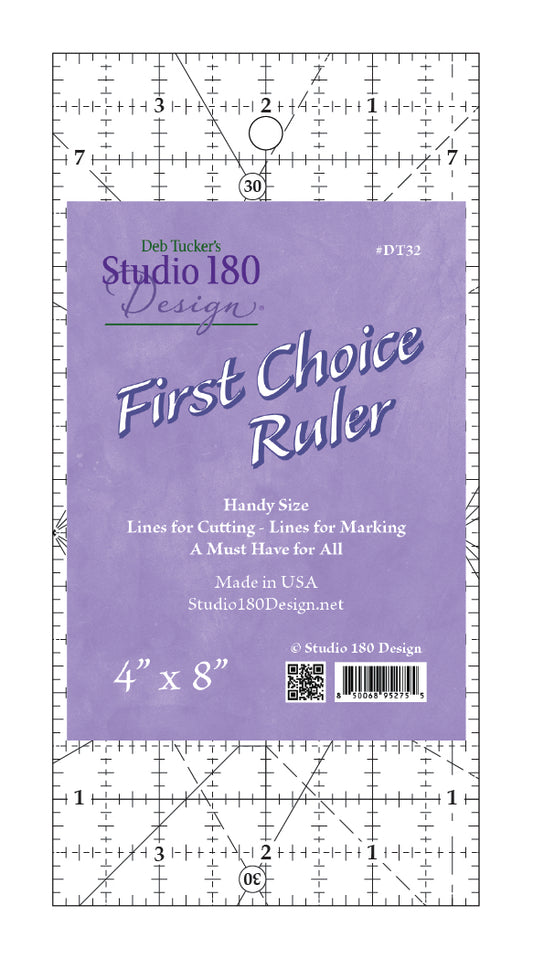 First Choice Ruler 4" x 18"