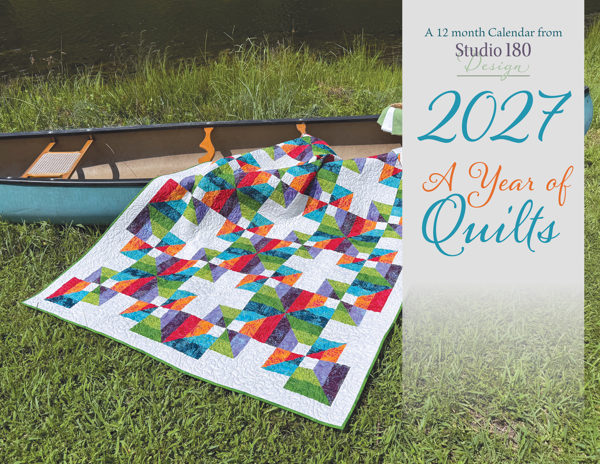 PRE-ORDER: 2027 A Year of Quilts Calendar