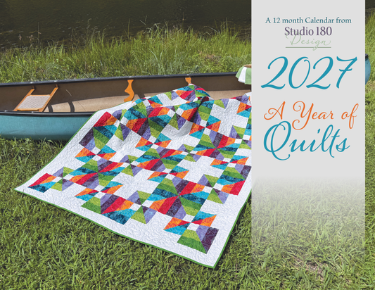 PRE-ORDER: 2027 A Year of Quilts Calendar