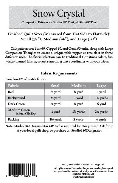 Snow Crystal Pattern