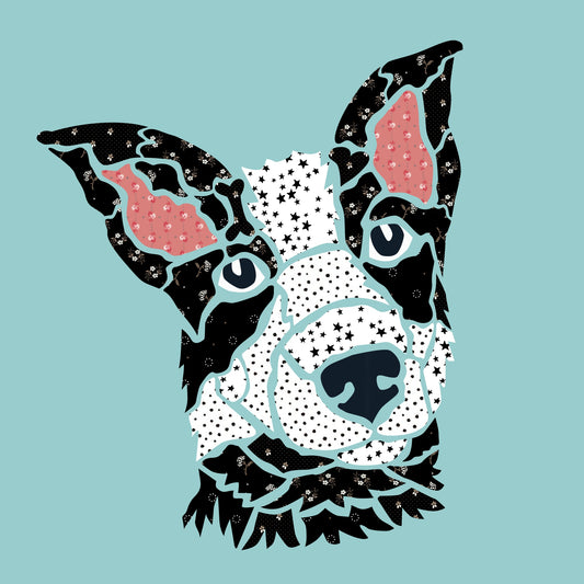 Laser-cut Kit: "Dollie the Border Collie" by Ashley-K Designs