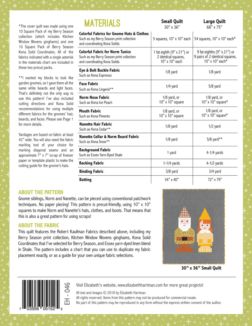 Norm & Nanette Pattern