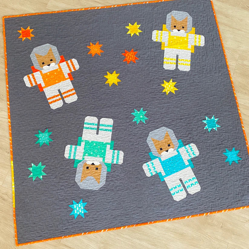 Cats In Space Pattern