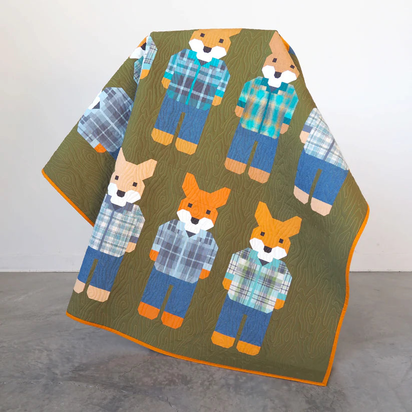 Foxes In Flannels Pattern
