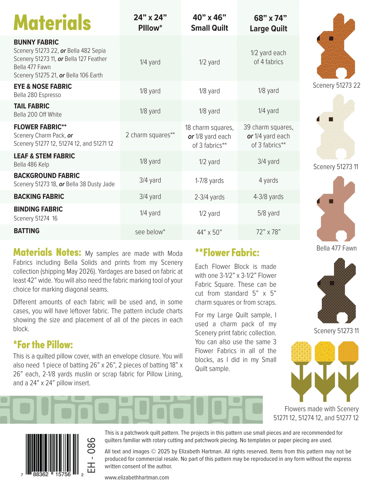 PRE-ORDER: Cottontails Quilt Pattern