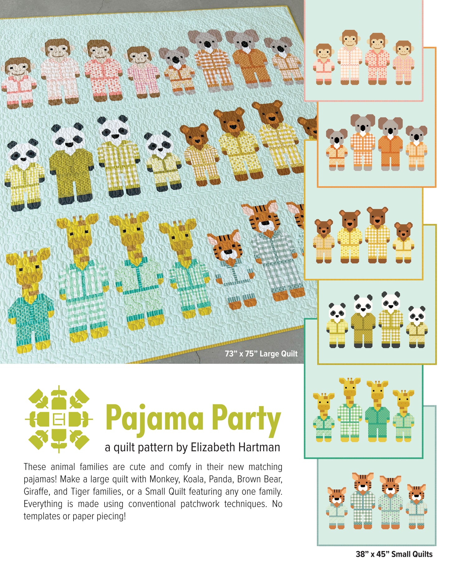 PRE-ORDER: Pajama Party Quilt Pattern