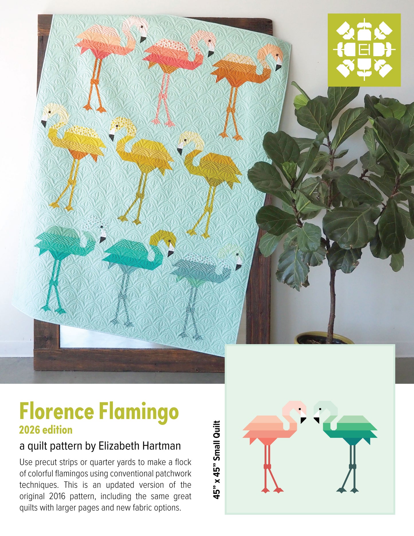 Florence Flamingo (2026 Edition) Quilt Pattern