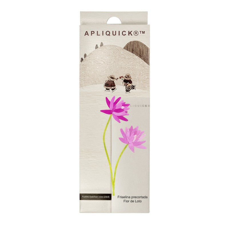 Pre-cut Stabilizer APLIQUICK Lotus