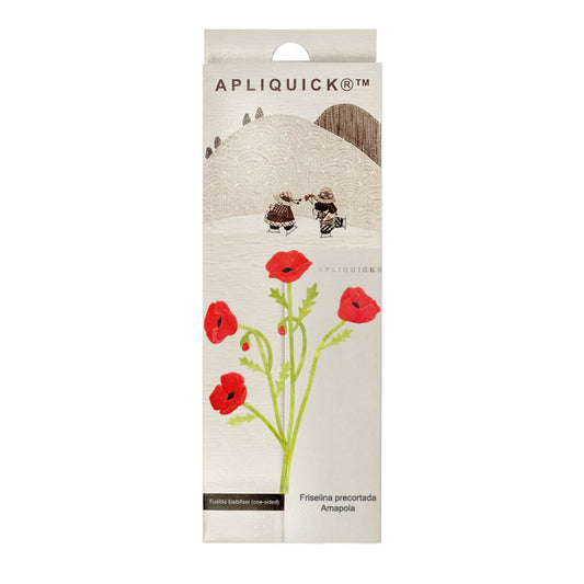 Pre-cut Stabilizer APLIQUICK Poppies