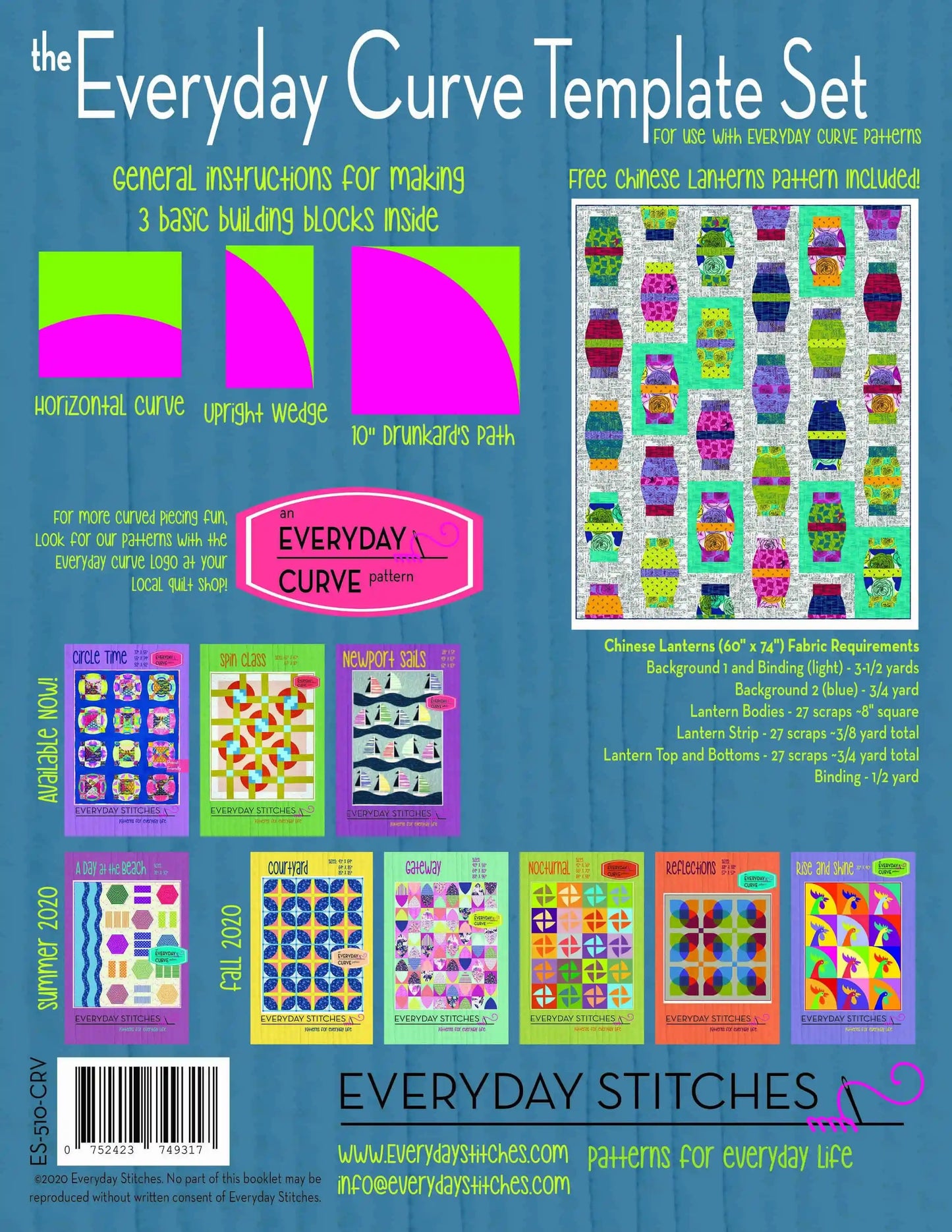 Everyday Curve Template Set