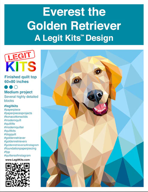 Everest the Golden Retriever Pattern