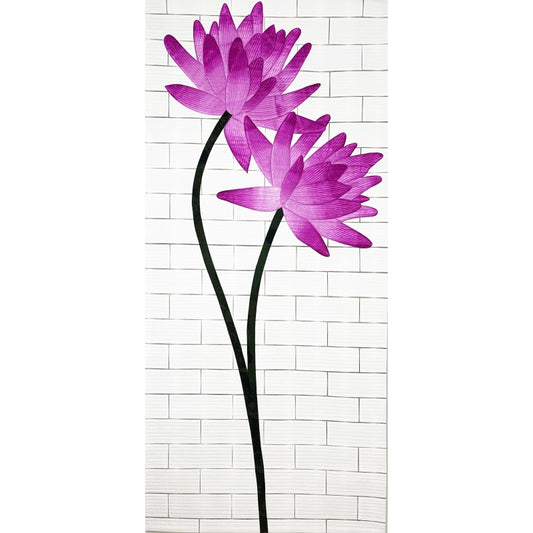 Pre-cut Stabilizer APLIQUICK Large Lotus