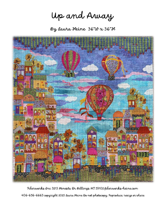 Up and Away Collage Pattern