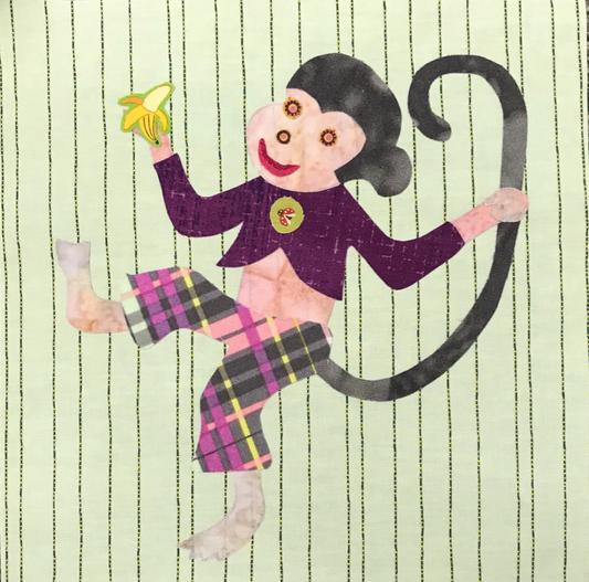 Whatevers #20 Monkey Pattern