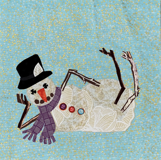 Whatevers #51 Snowman Pattern