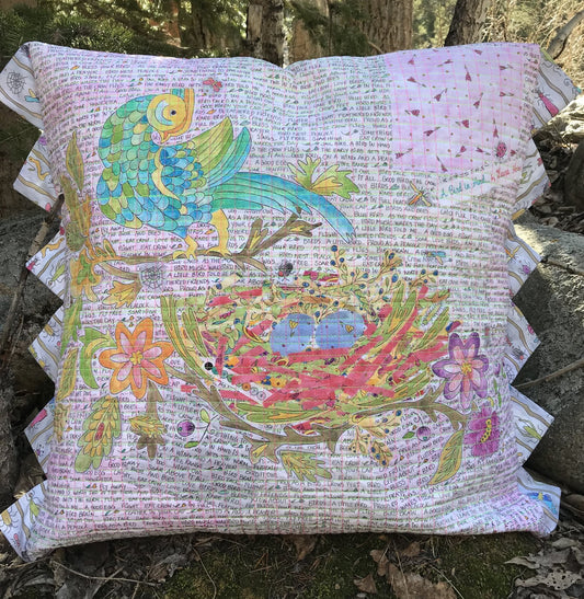 Nesting Pillow Collage Pattern
