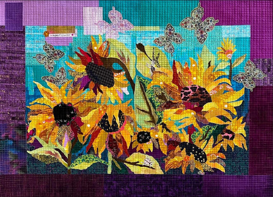 Facing the Sun Collage Pattern