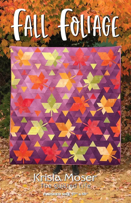 Fall Foliage Pattern - Krista Moser The Quilted Life