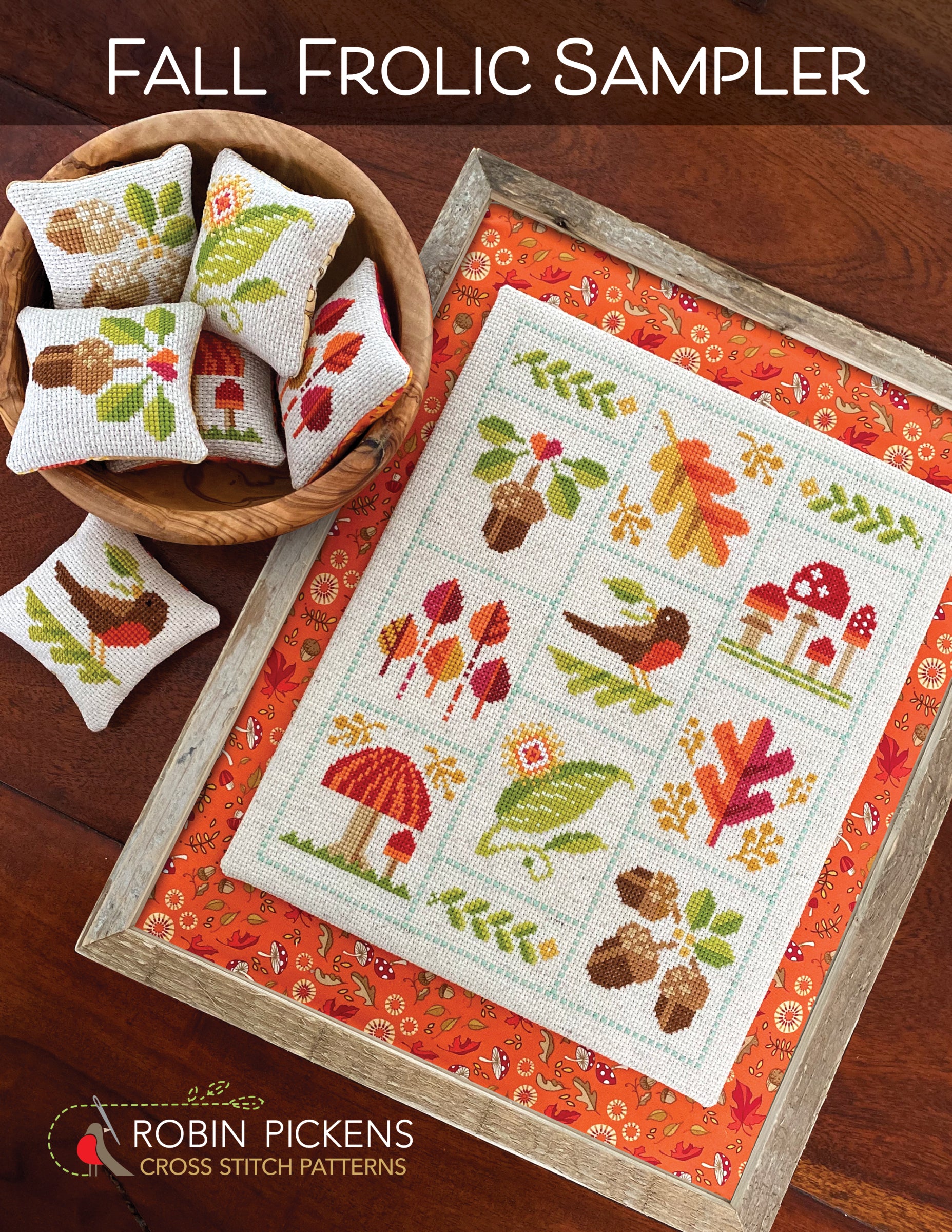 Fall Protection Stitch Patterns Fall Frolic Sampler Cross Stitch Pattern – Erie Quilt Art