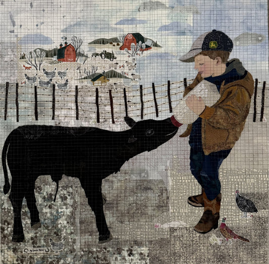 Feeding Time Collage Pattern