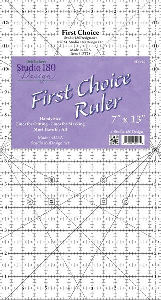 First Choice Ruler 7" x 13" - Studio 180 Design