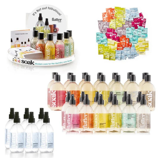 Flatter Starter Kit - Soak Wash