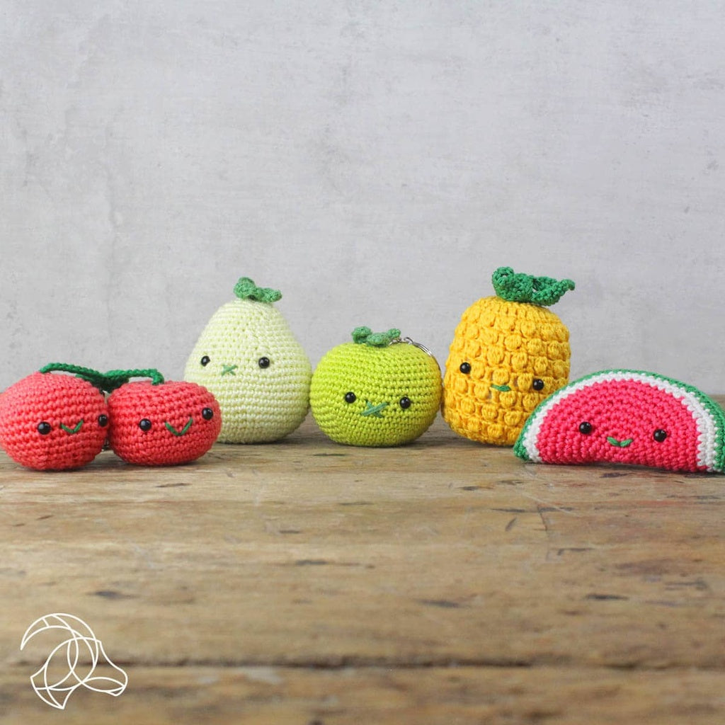 Apple Bag Pendant Crochet Kit