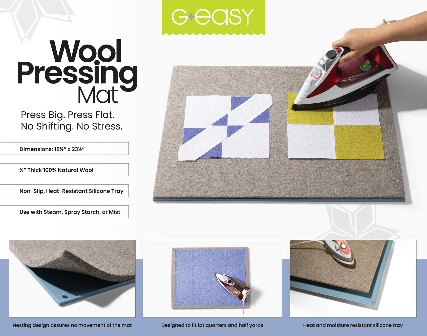 GEasy Wool Pressing Mat - Large