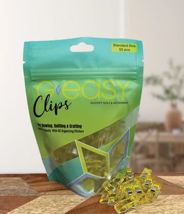 GEasy Clips Standard Yellow