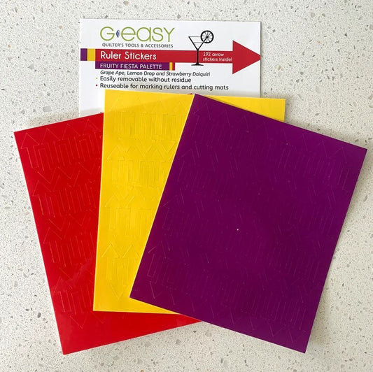 GEasy Ruler Stickers - Fruity Fiesta Palette