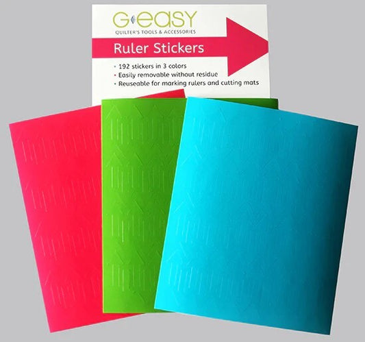GEasy Ruler Stickers- Tropical Brights Palette