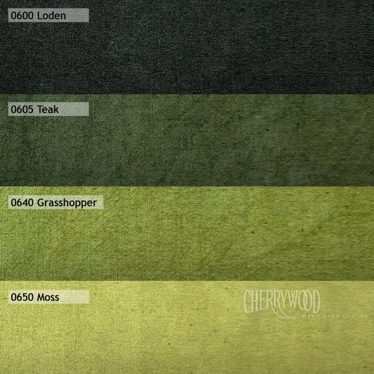 4 Pc Grass Medley Bundle - Cherrywood Fabrics