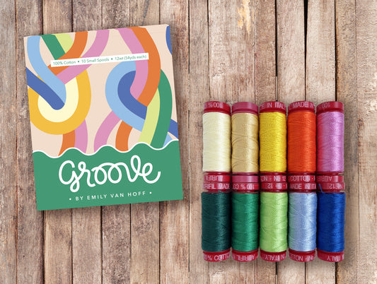 Groove by Emily Van Hoff - Aurifil
