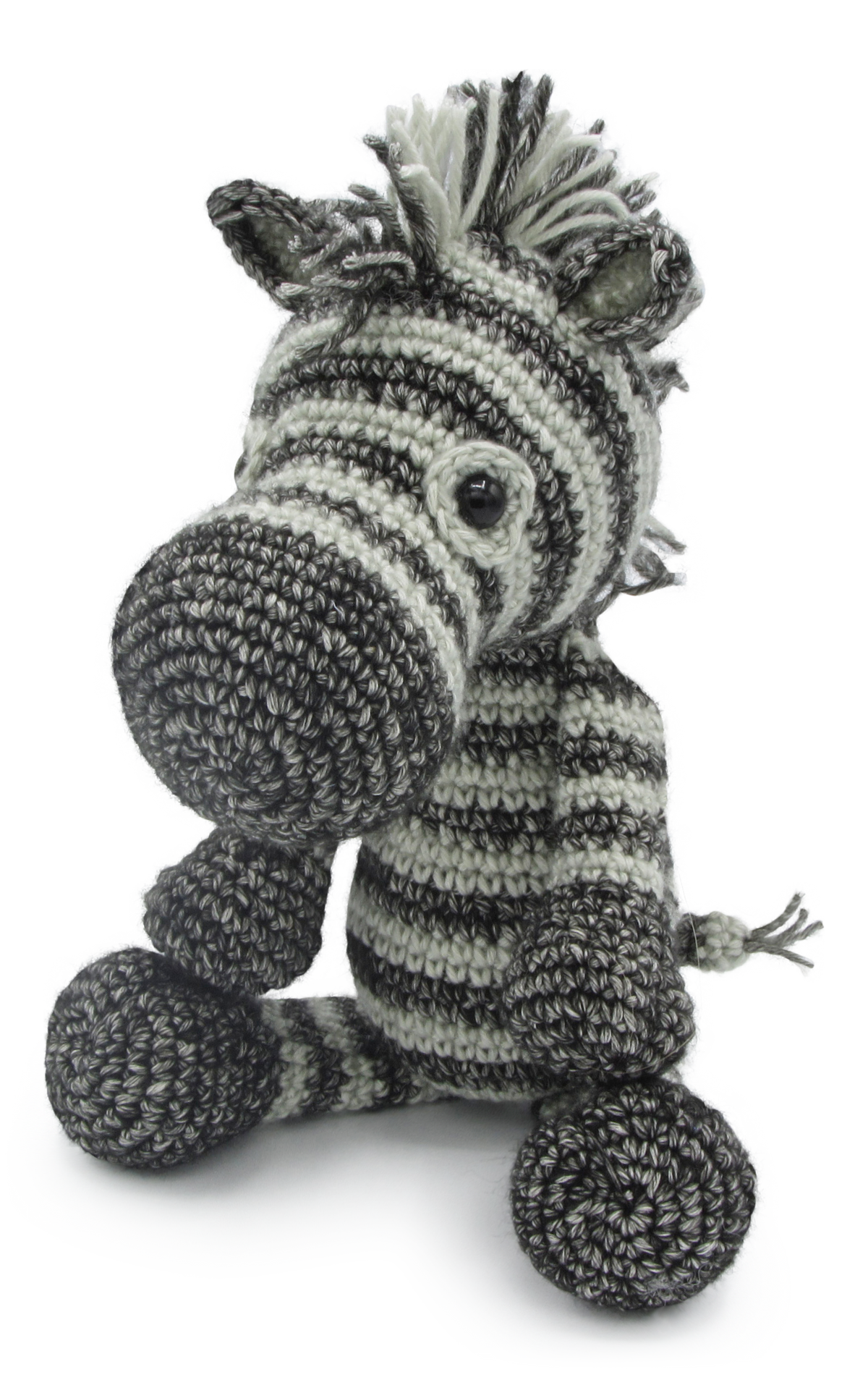 Dirk the Zebra Crochet Kit