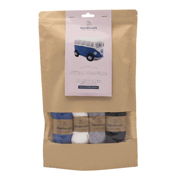 Retro Van Blue Crochet Kit