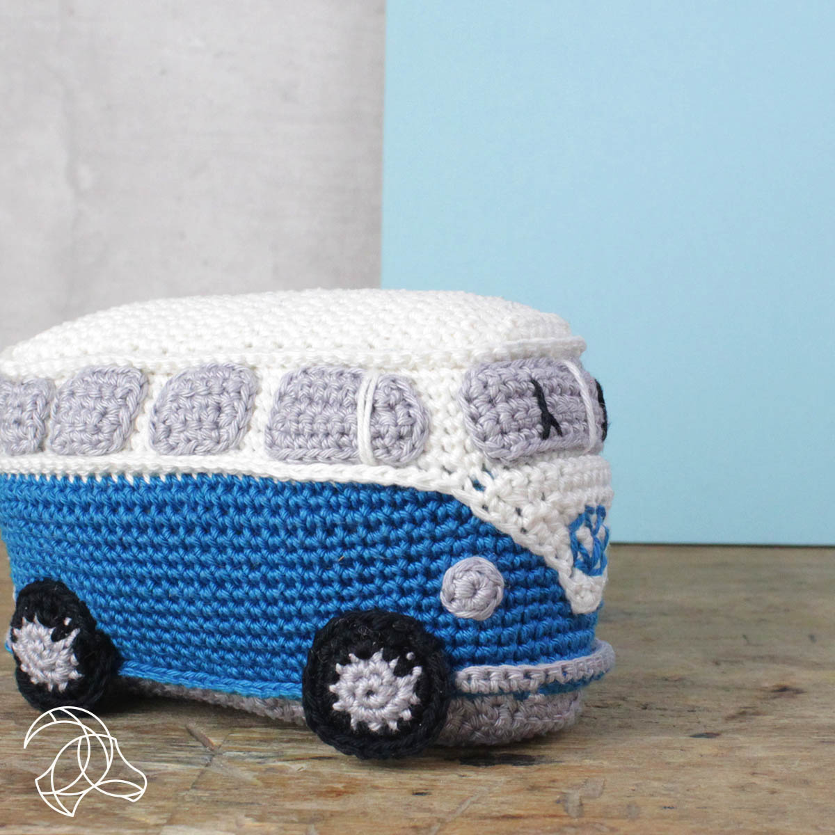Retro Van Blue Crochet Kit