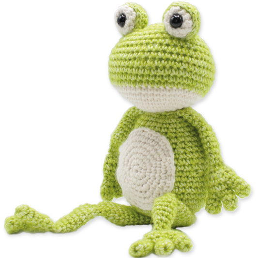 Vinny the Frog Crochet Kit