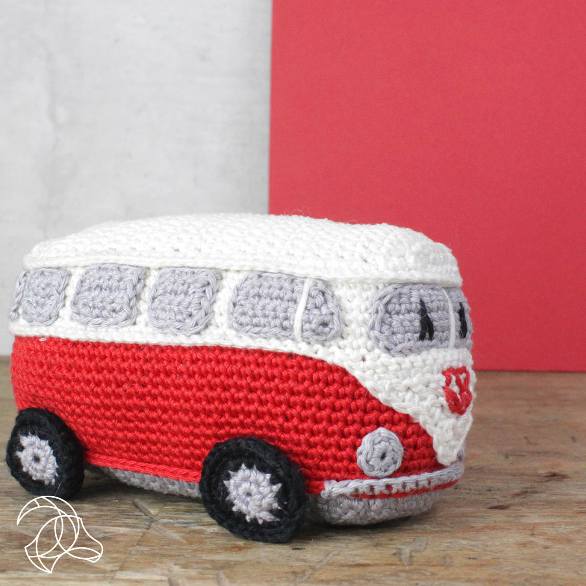 Retro Van Red Crochet Kit