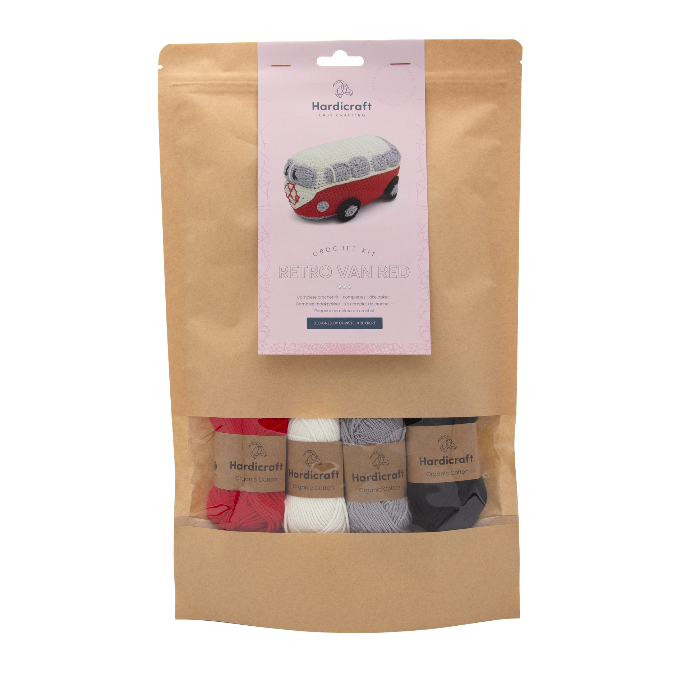 Retro Van Red Crochet Kit