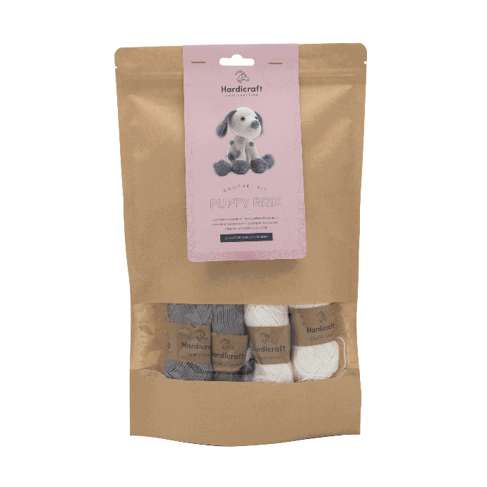 Brix the Puppy Crochet Kit