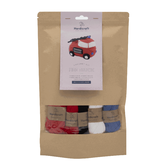 Fire Truck Crochet Kit