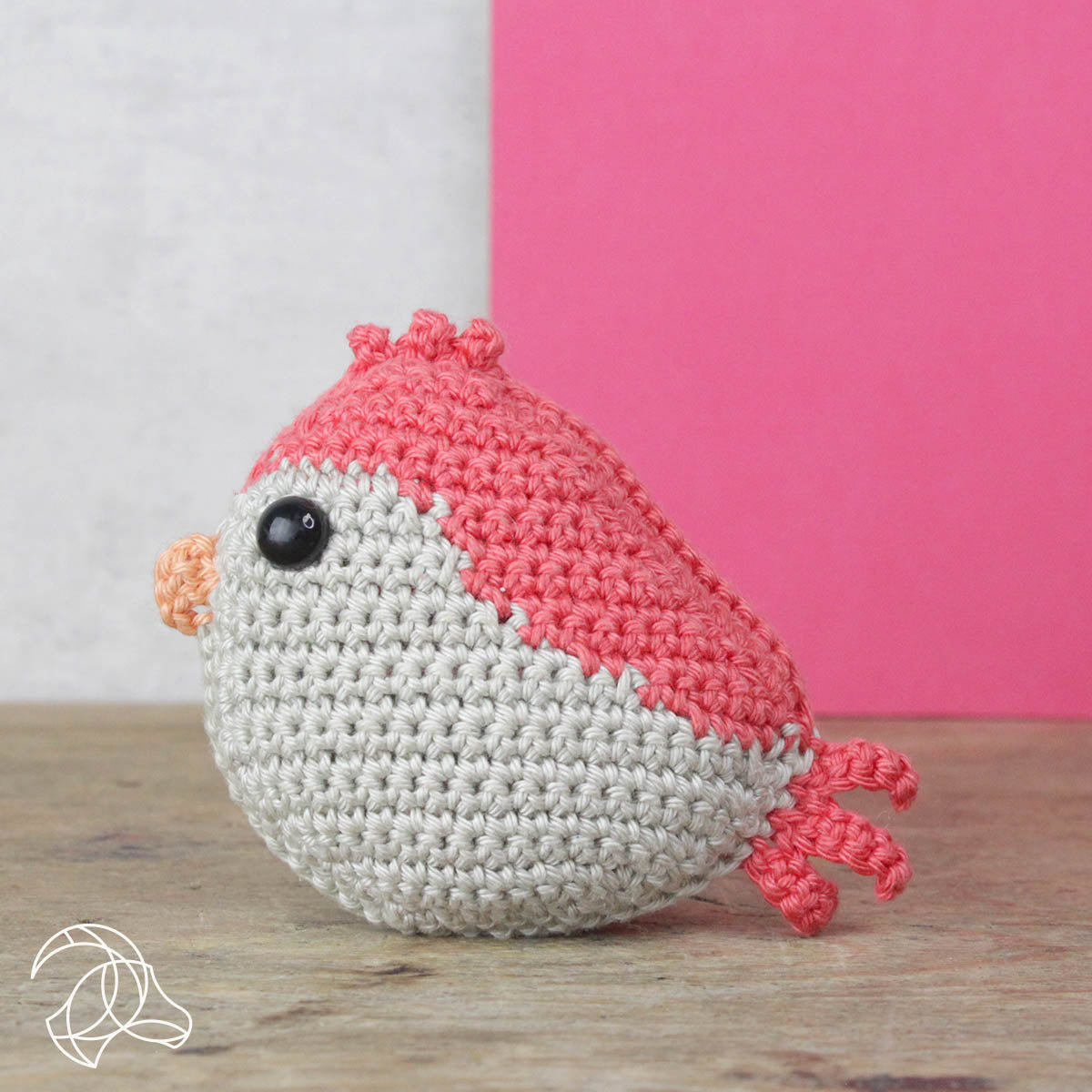 Red Bird Crochet Kit