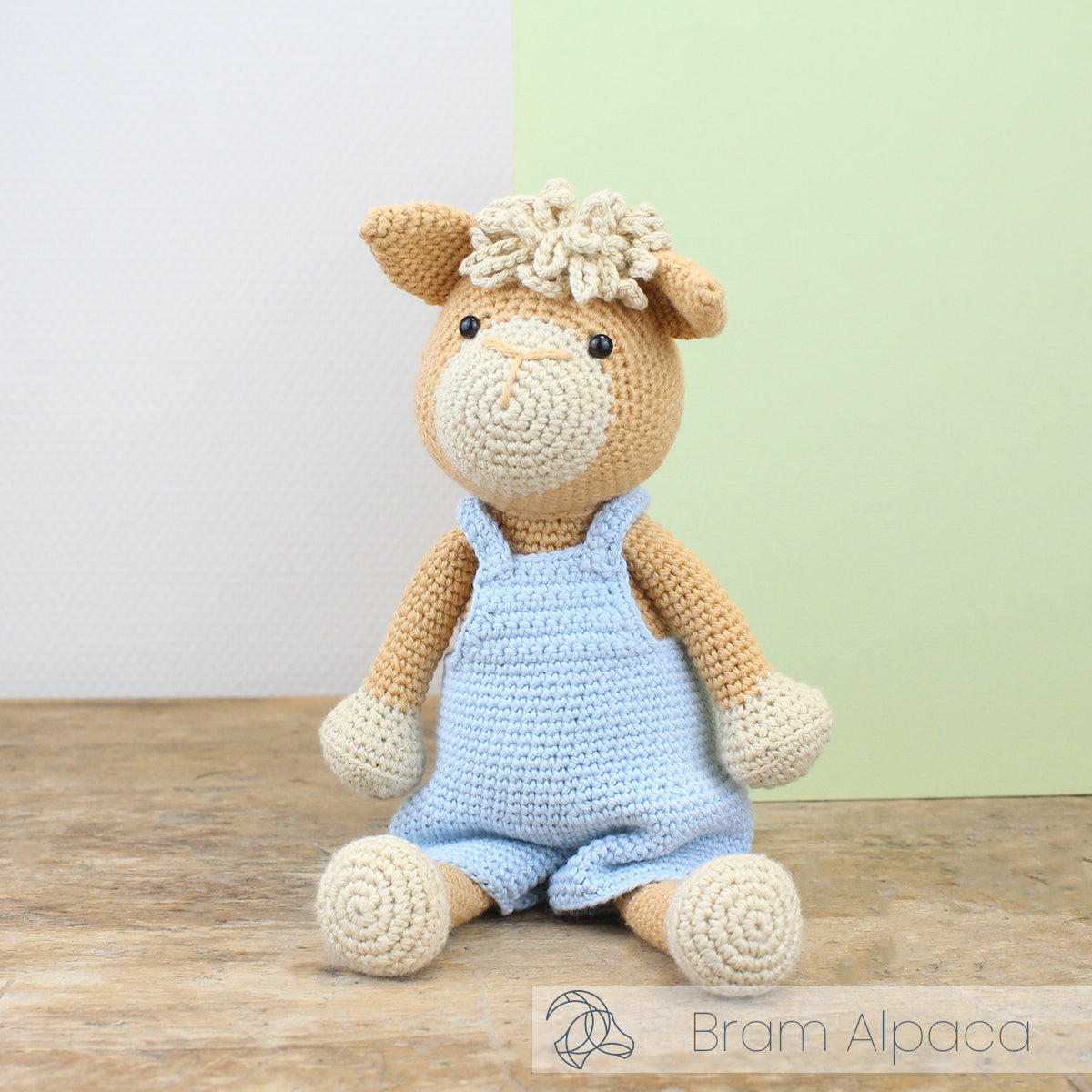 Bram the Alpaca Crochet Kit