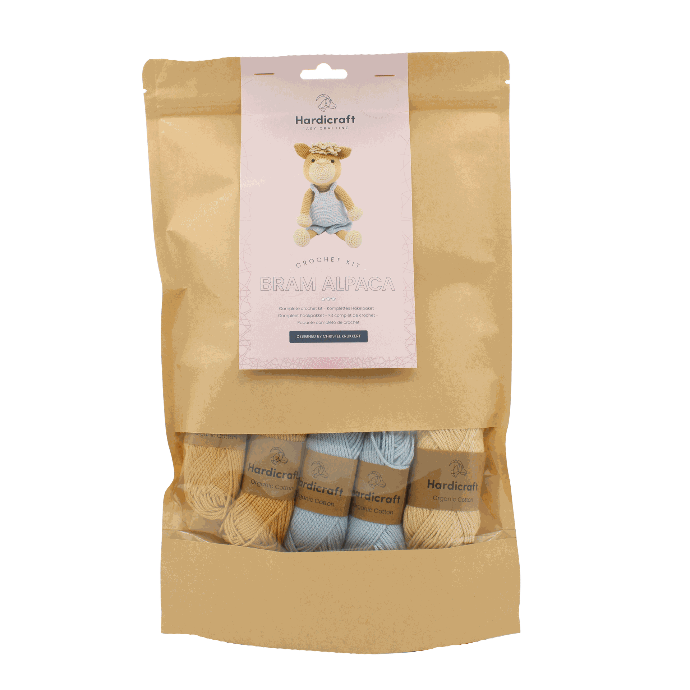 Bram the Alpaca Crochet Kit