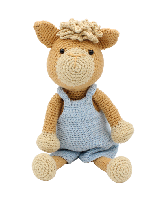 Bram the Alpaca Crochet Kit