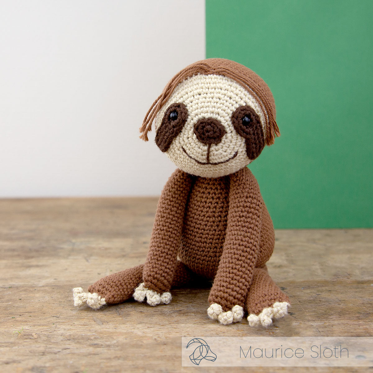 Maurice the Sloth Crochet Kit
