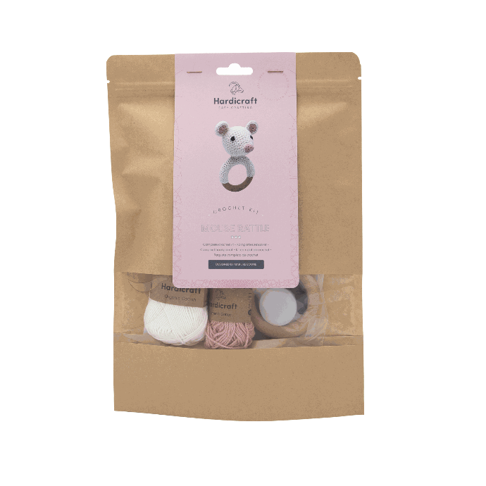 Rattle Mouse Crochet Kit