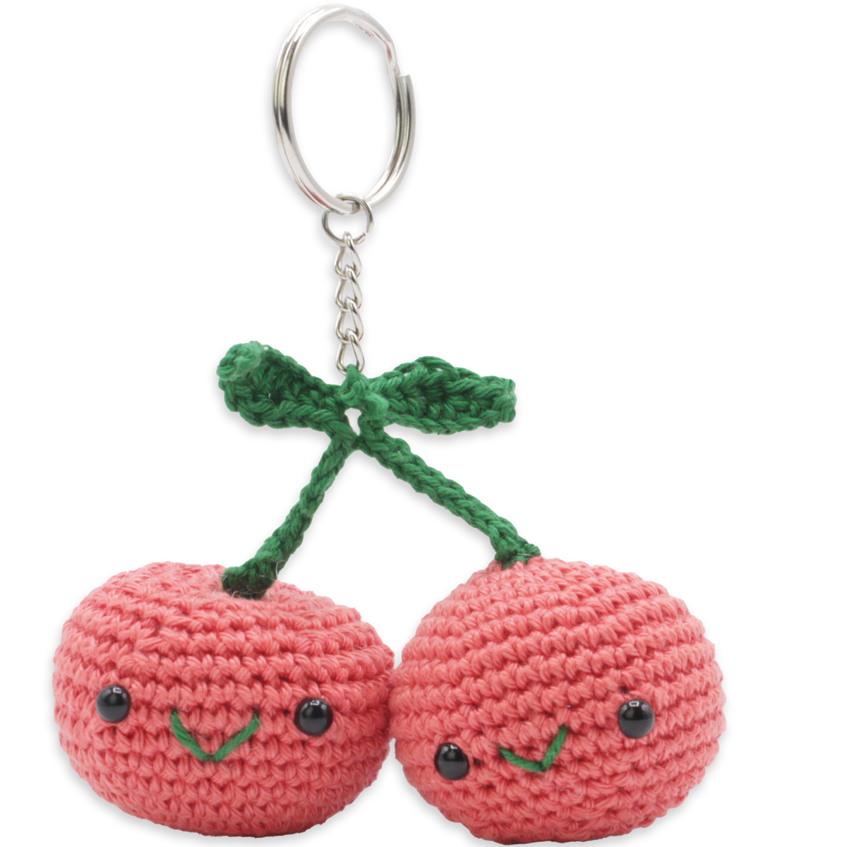 Cherries Bag Pendant Crochet Kit