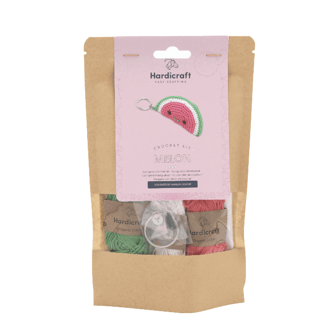 Melon Bag Pendant Crochet Kit